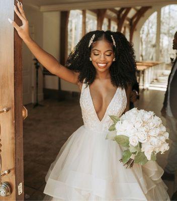 Wedding hair