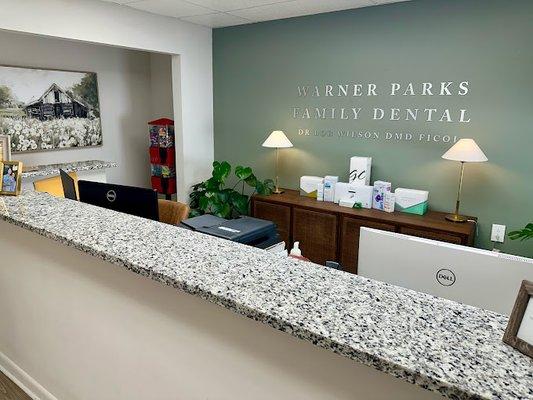 Interior of Warner Parks Family Dental | Nashville, TN