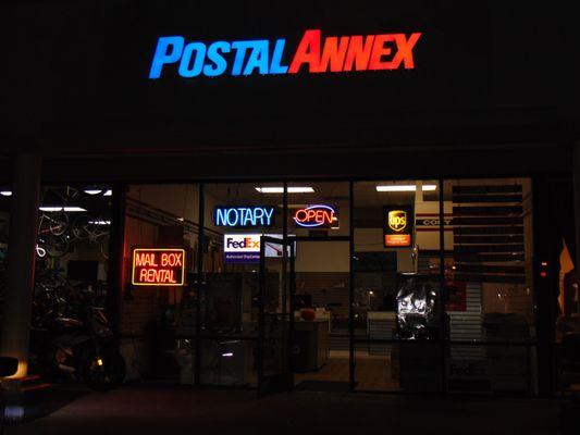 PostalAnnex CV open till 6:30pm M-F & till 4:00pm Sat.