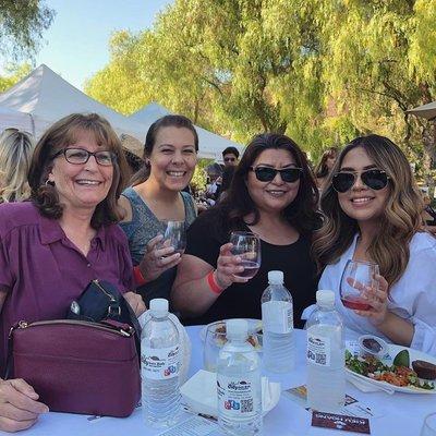 Team building at Cowboys and Cabernet 2018