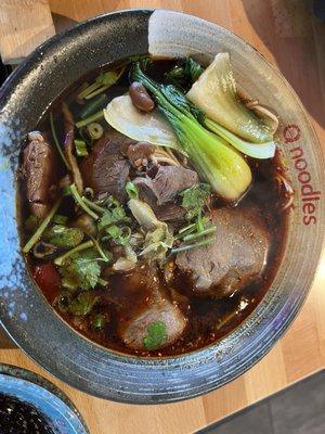 Sichuan Beef Noodles Soup