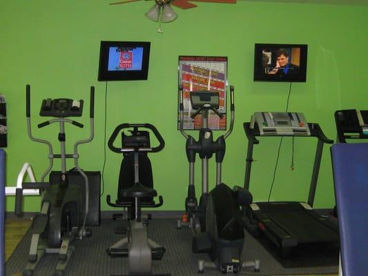 Some Cardio Equipment.