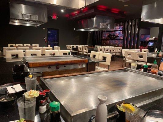 Hibachi tables