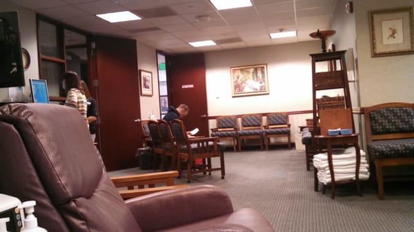 Pre operation waiting room