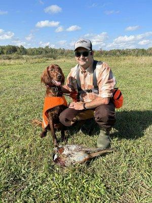 Kevin & Murphy @ Tails-a-Waggin Acres Preserve