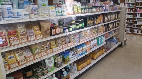 Bob's Red Mill, Apple Cider Vinegar, Gluten-Free Snacks, Local Honey, Sugar Alternatives, Organic Seeds & Nuts, Real Salt, Aloe Vera Juice