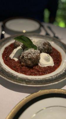 meatballs with ricotta