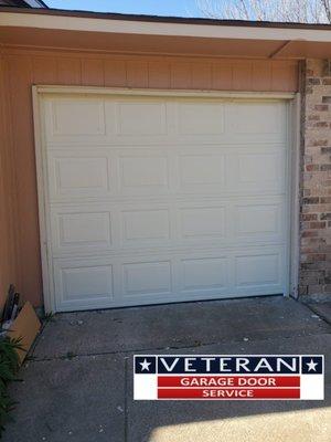 New Single Car Garage Installation