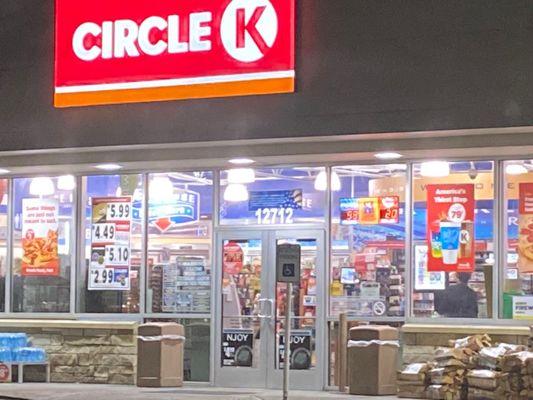 This is the store that is actually located here and not the corner store. Time for and update? Circle K store with a Valero Gas Station.