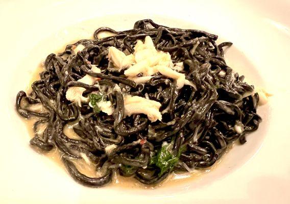 Squid Ink Tagliolini (small portion)