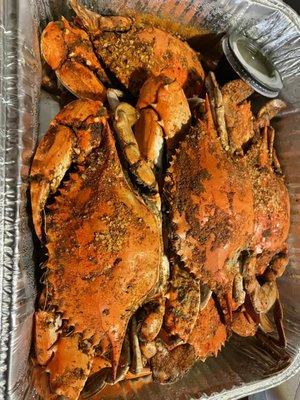 Steamed Blue Crabs (seasonal)