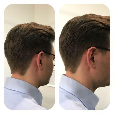 Classic haircut cleanup #menhaircut #menstyle #regularclient #hattorihanzoshears