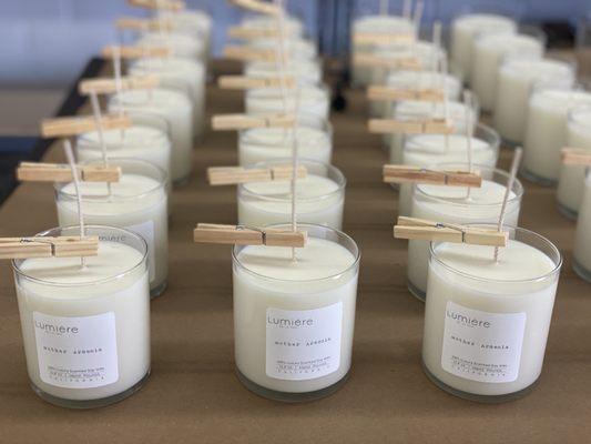 Candle labels by Davis Label