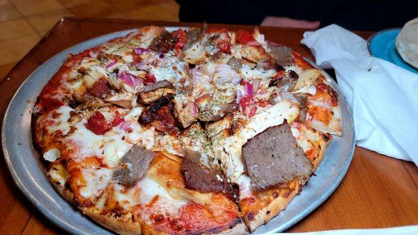 Shawarma Feast Pizza