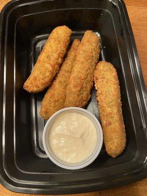 Fried pickle spears