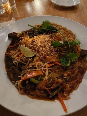 Beef Pad Thai