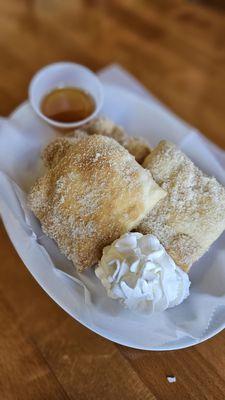 Sopapillas are great! Dough has a rise and not like just deep fried tortillas