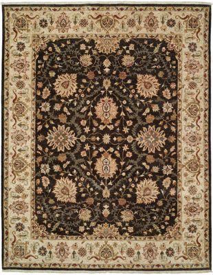 Hand-Knotted, Hand-Spun Wool Rug