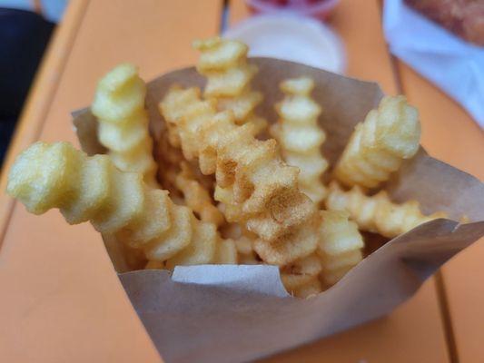 Crinkle fries