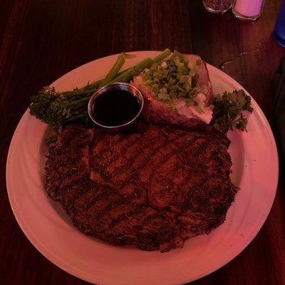 Prime Rib Blackened Half Portion