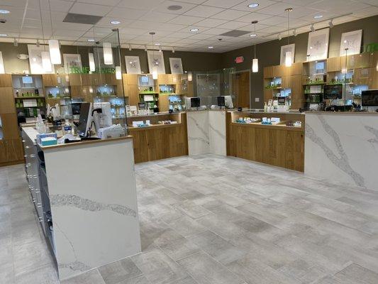 Dispensary Counter/purchase area