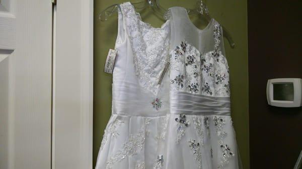 Very pretty white dresses.