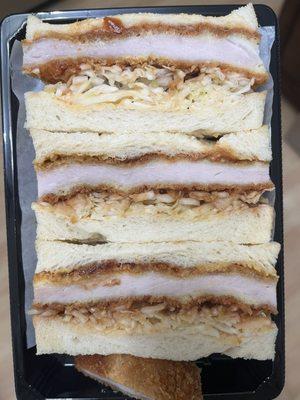 Pork katsu sando