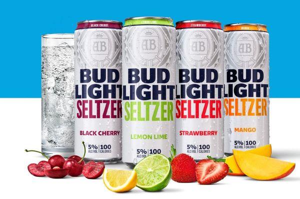 Come try our new Bud Light Seltzers! The mango one is Jimmy's favorite!