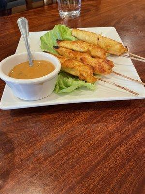 1. Chicken Satay