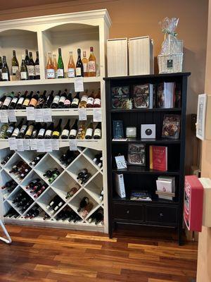 Wines carefully selected by the owner personally.