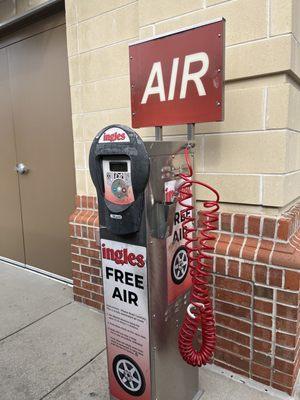 Free Air at the gas station! I haven't seen one of these in over two decades!!