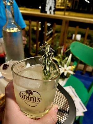 Liquor with rosemary - was blessed with complimentary soul cleansing from bar tender ;)