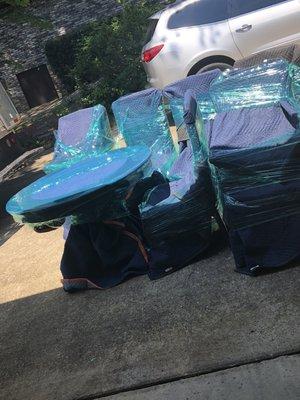 Blanket and Wrap Service! We are committed to providing you an affordable and secure move!