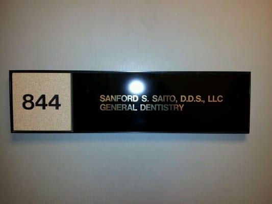 Sanford S Saito , DDS