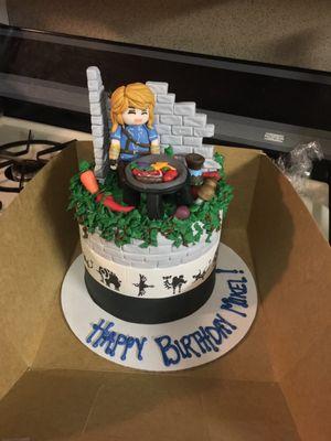 Legend of Zelda: Breath of the Wild cake!