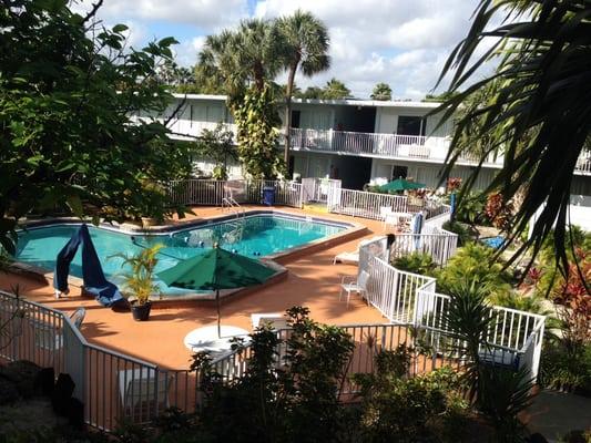 Cute pool area