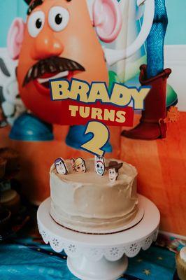 My sons 2nd birthday cake.