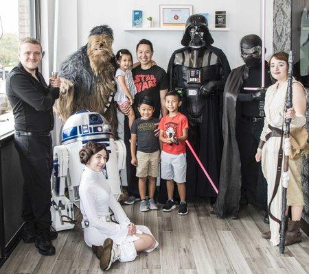 The Force is strong at Arte Dental.