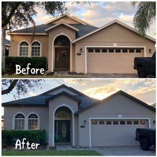 Before and After Paint Job! We LOVE it!!