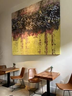 Dining area in kitchen