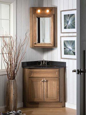 Corner Vanity