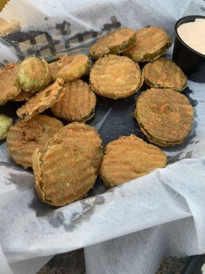 Fried Pickles. They got eaten but were not that great.