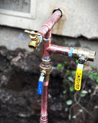 Leaking hosebib? Rusty shutoff valve? Don't worry - we got you! We are you Plumbing Specialist for water service repairs!