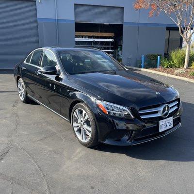 This 2018 Mercedes got a 1 step correction with a 5 year coating. Came out great!!