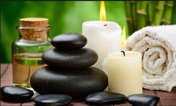 Hot Stone Massage + Cold Stone Facial