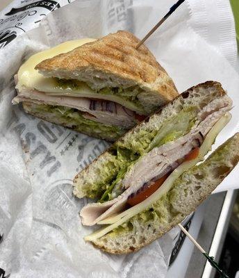 Pesto sandwich