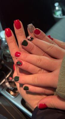 Christmas nails!