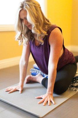 Stretches and Exercises are demonstrated by the doctor