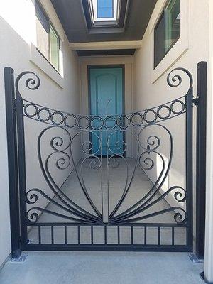 Wrought Iron Gate