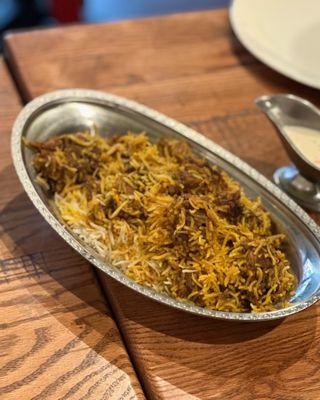 Hyderabadi Goat Dum Biryani